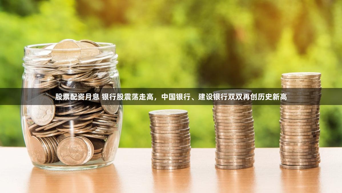 股票配资月息 银行股震荡走高，中国银行、建设银行双双再创历史新高