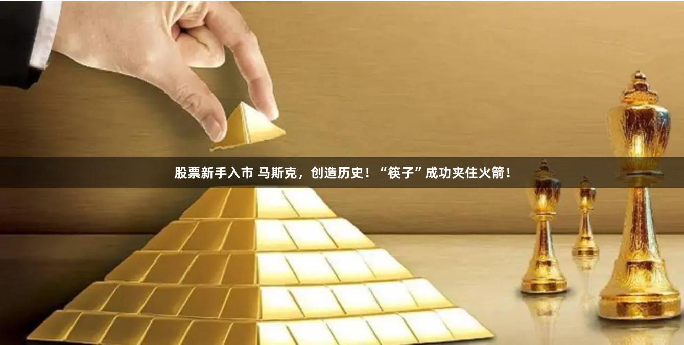 股票新手入市 马斯克，创造历史！“筷子”成功夹住火箭！