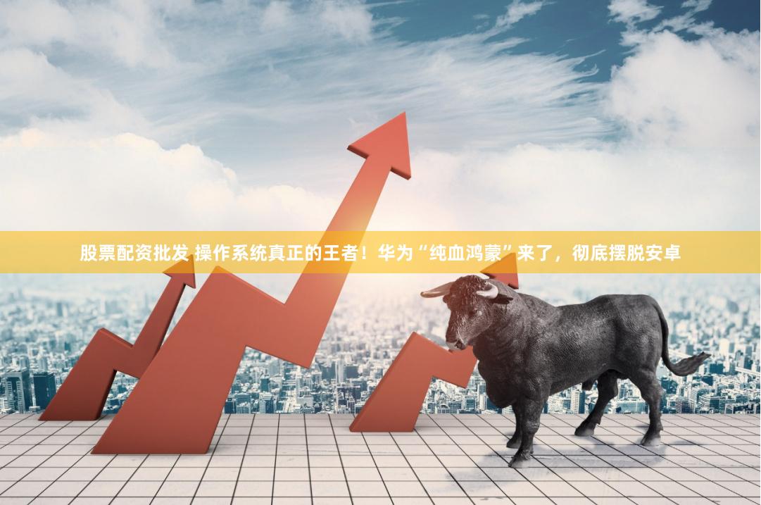 股票配资批发 操作系统真正的王者！华为“纯血鸿蒙”来了，彻底摆脱安卓